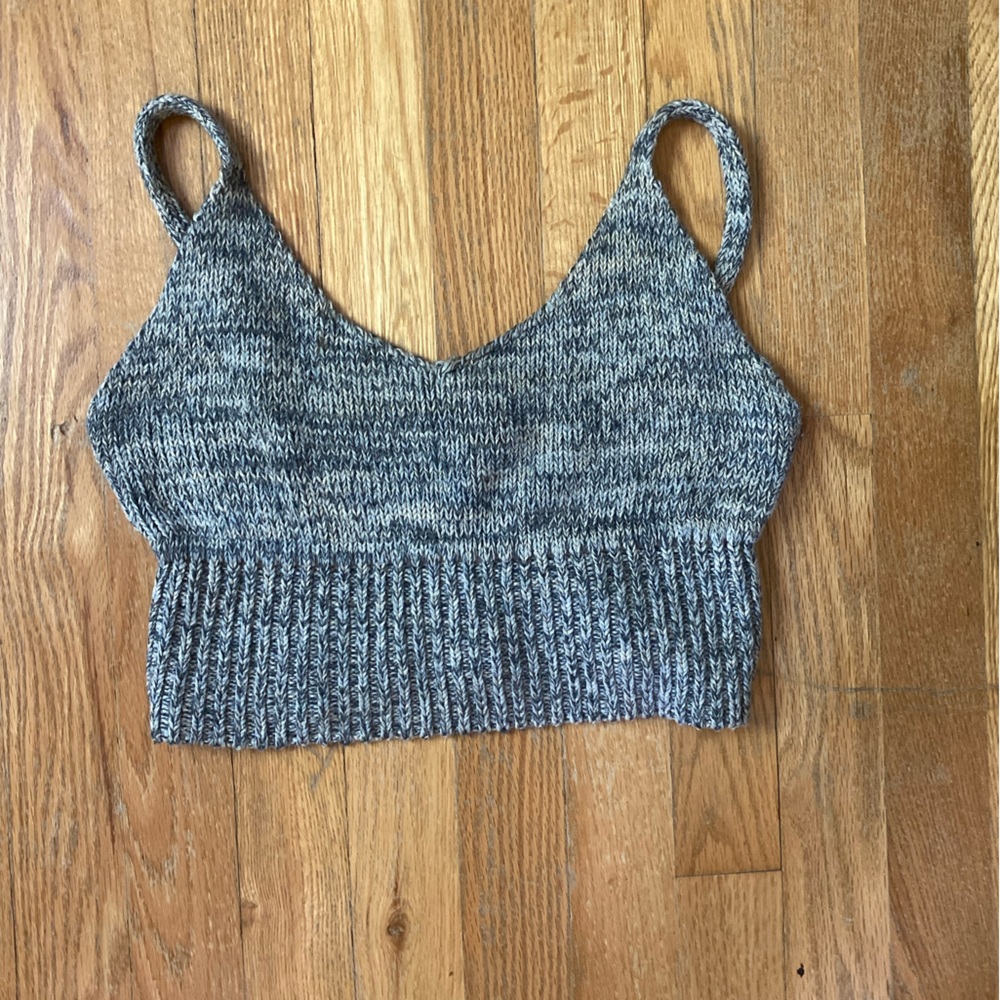 Pins and needles crochet top